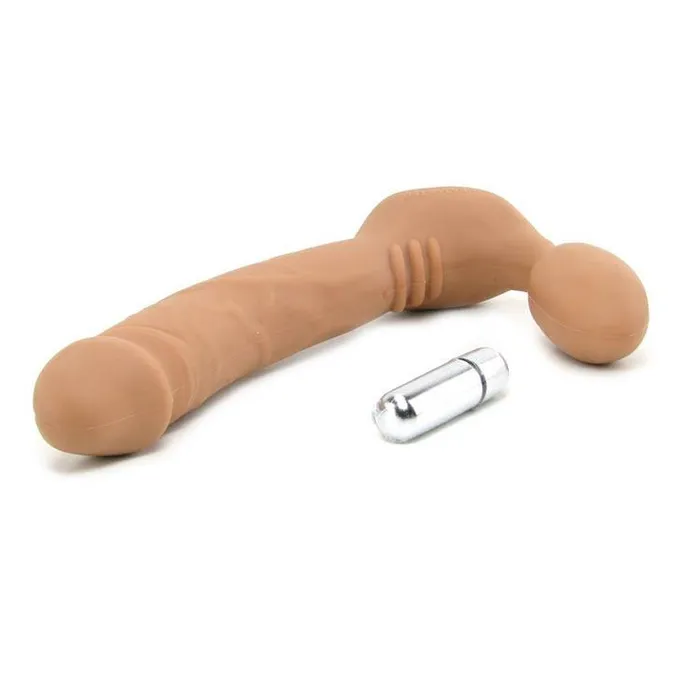 Female Sex Toys Tantus Realdoe Wireless Strap On 7 Inch Double Dildo Vibrator Tantus