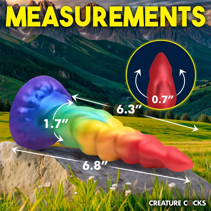 Female Sex Toys XR Brands Magic Rider Unicorn Silicone Dildo