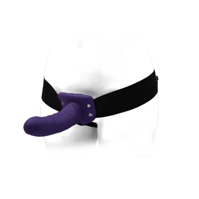 Fetish Pleasure Play StrapOn Harness System w6 Dong Purple Castle Megastore Female Sex Toys