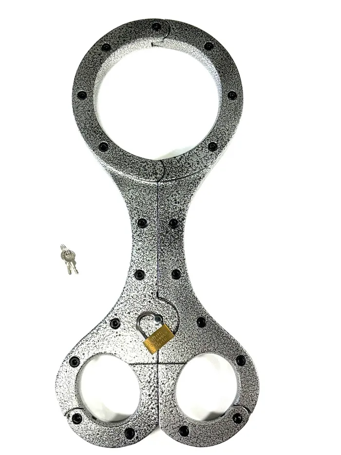 FetishToyBox Couples Aluminum Bondage Yoke RestraintsBondage Cangue Slave Shackle FetishToyBox Couples Aluminum Bondage Yoke RestraintsBondage Cangue Slave Shackle