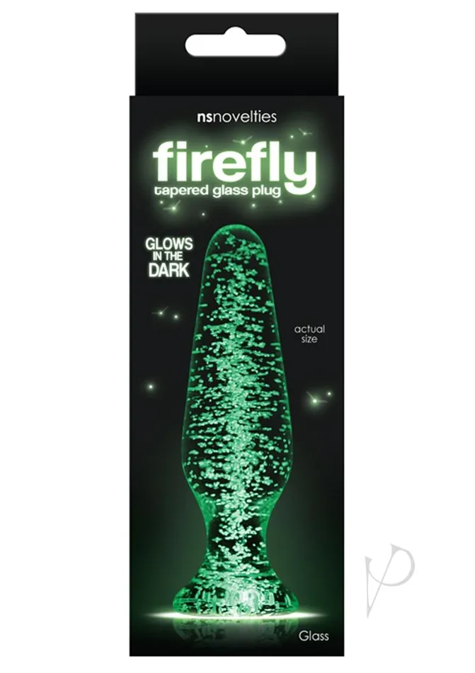 Firefly Glass Tapered Plug Clear Firefly Anal Firefly Glass Tapered Plug Clear Firefly Anal