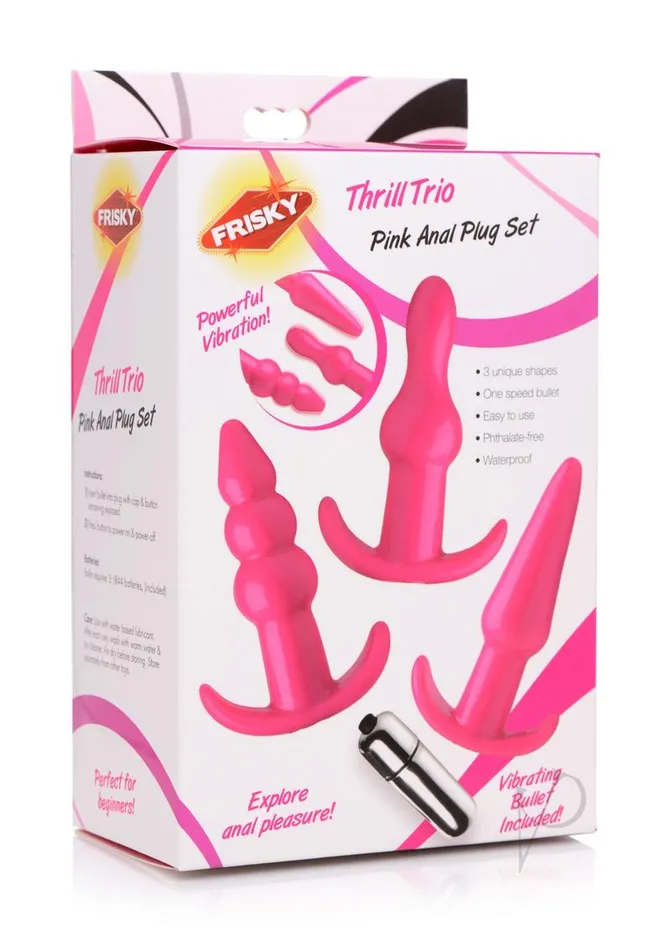 Frisky Anal Frisky Thrill Trio Pink Anal Set
