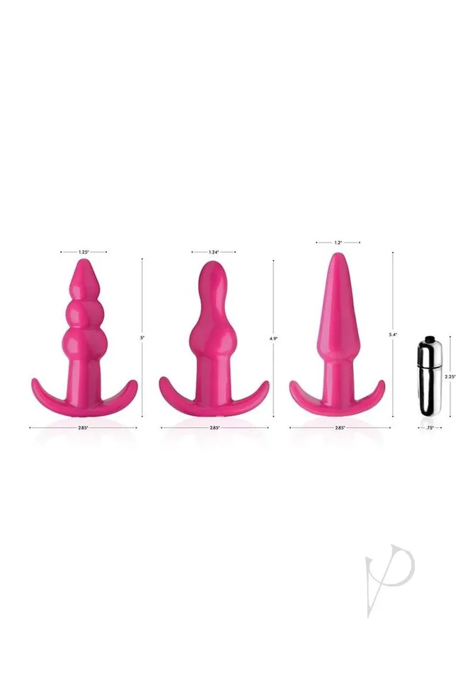 Frisky Anal Frisky Thrill Trio Pink Anal Set