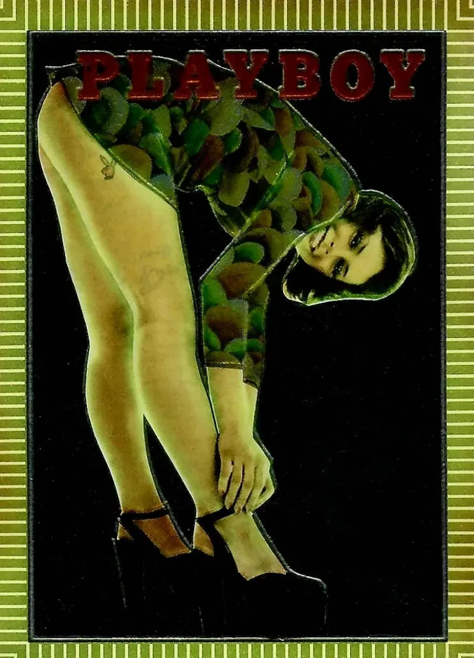 Greenthunderbirds Cards Couples Playboy Chromium Cover Edition 2 138