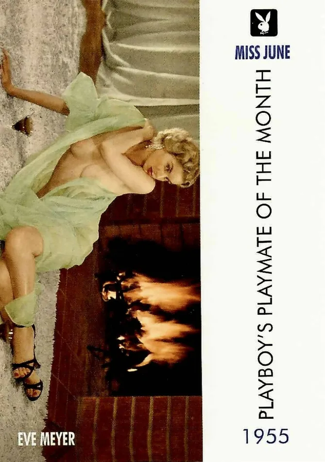 Greenthunderbirds Cards Playboy June Edition 6 Eve Meyer Female Sex Toys