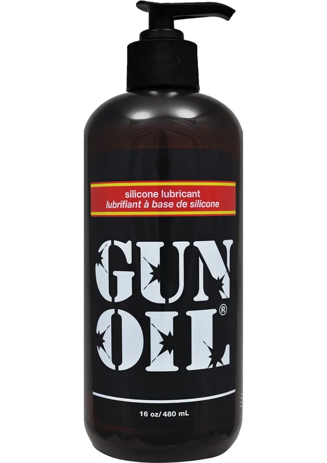Gun Oil Male Sex Toys Gun Oil 16oz Wpump