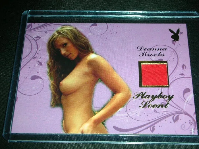 HefsCards Vibrators Playboy Centerfold Update 2 Deanna Brooks Scented Memorabilia Card