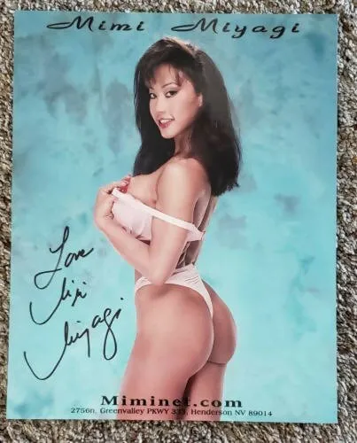 Hollywood4u Mimi Miyagi Asian Sexy Film Star Signed Autographed 8x10 Photo Picture Print Vibrators Hollywood4u Mimi Miyagi Asian Sexy Film Star Signed Autographed 8x10 Photo Picture Print Vibrators