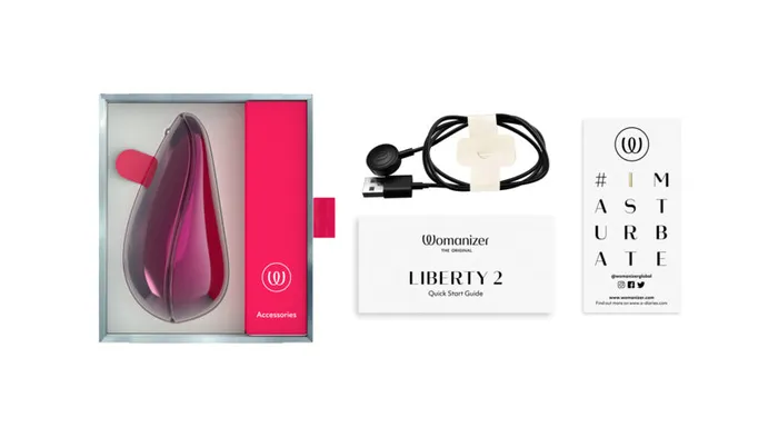 Iggy Azalea Liberty 2 Clitoral Stimulator by Womanizer WOW TECH USA LTD Female Sex Toys