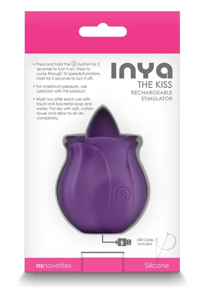 Inya Vibrators Inya The Kiss Purple Inya Vibrators Inya The Kiss Purple
