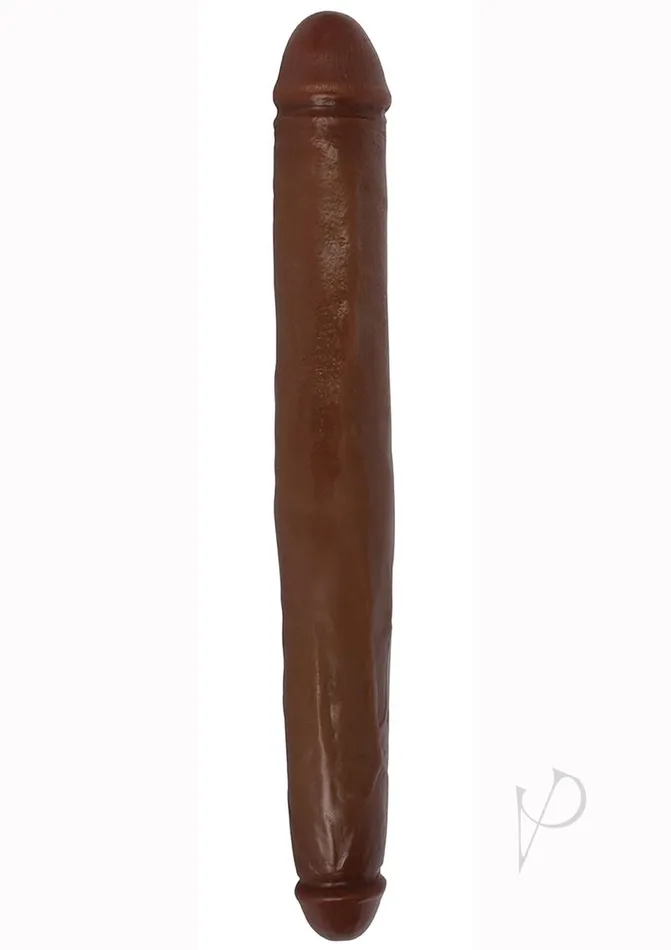 Jock Dildos Jock Tapered Double Dong 18 Chocolate