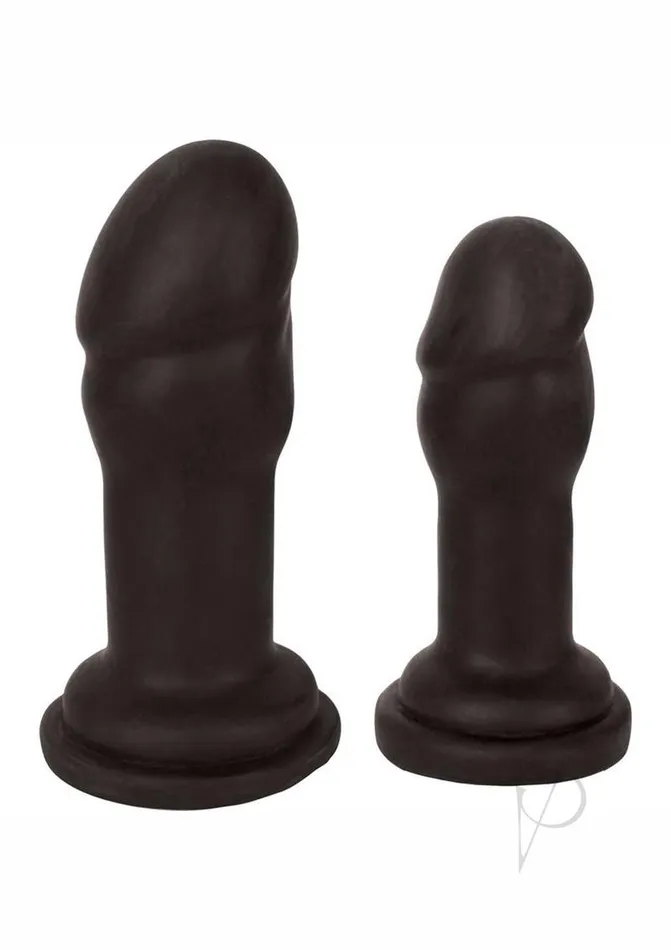 Jock Jock Anal Plug Penis Head Duo Black Male Sex Toys