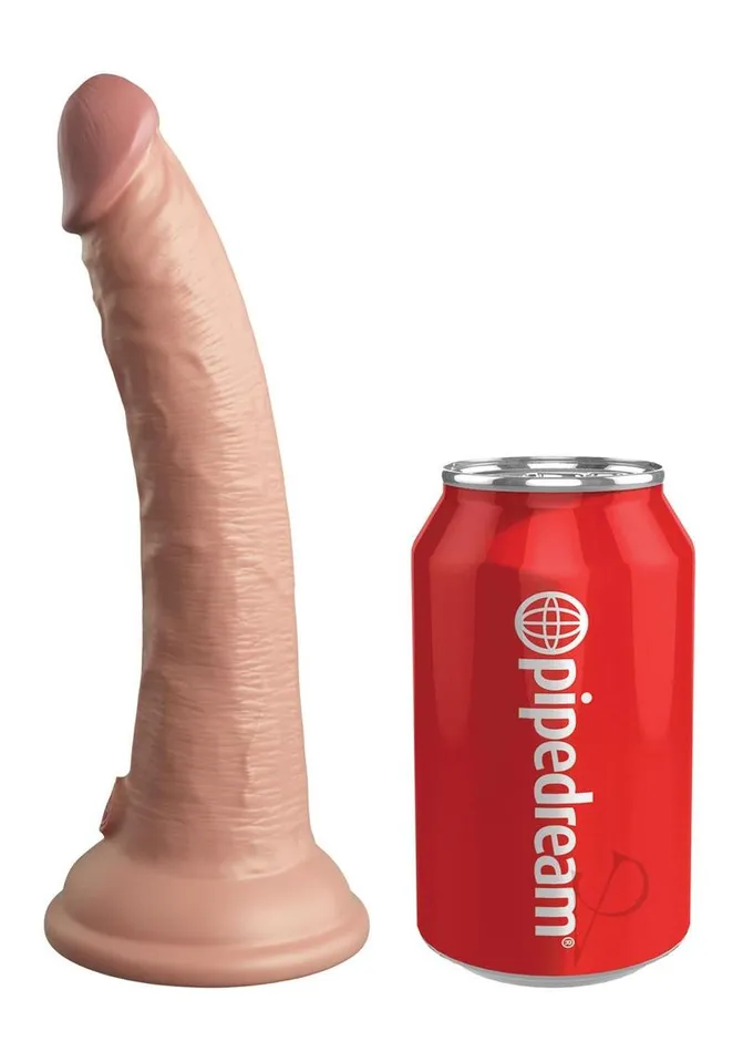 Kc Elite Dual Dense Vibe Cock 7 Light King Cock Vibrators