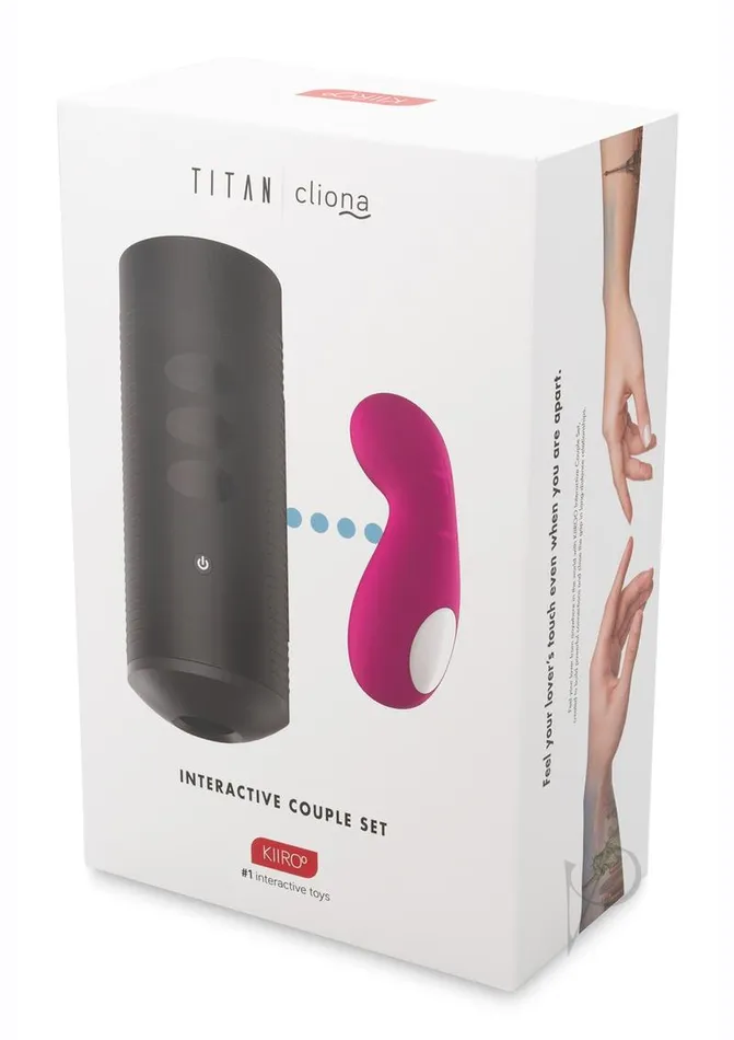 Kiiroo Anal Titancliona Couple Set Purple disc
