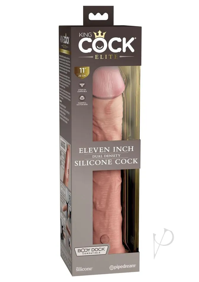 King Cock Kc Elite Dual Dense Cock 11 Light Dildos