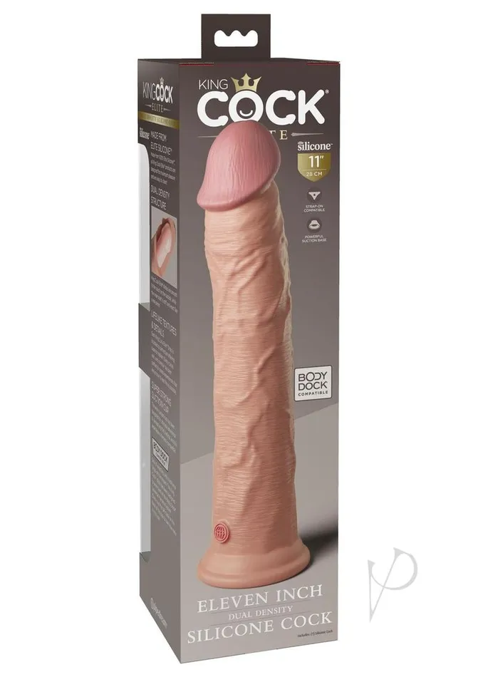 King Cock Kc Elite Dual Dense Cock 11 Light Dildos