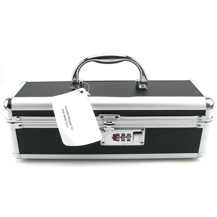 Lockable Small Vibrator Case BMS Enterprises Female Sex Toys
