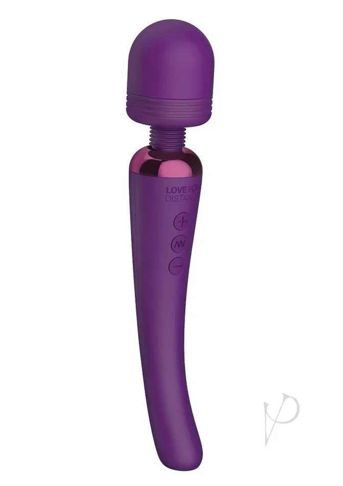 Love Distance Vibrators Love Distance Grasp Wand Purple Love Distance Vibrators Love Distance Grasp Wand Purple