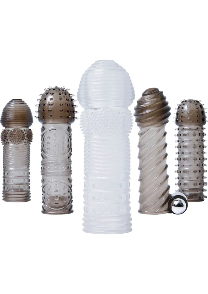 Male Sex Toys Adam and Eve Aande Vibrating Penis Sleeve Kit