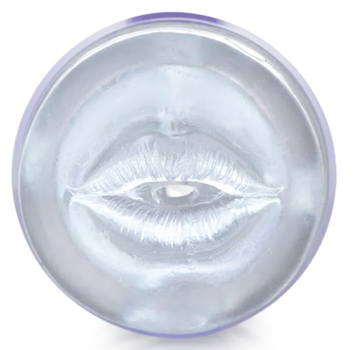 Male Sex Toys Curve Toys Mistress Courtney Diamond Deluxe Mouth Stroker Clear