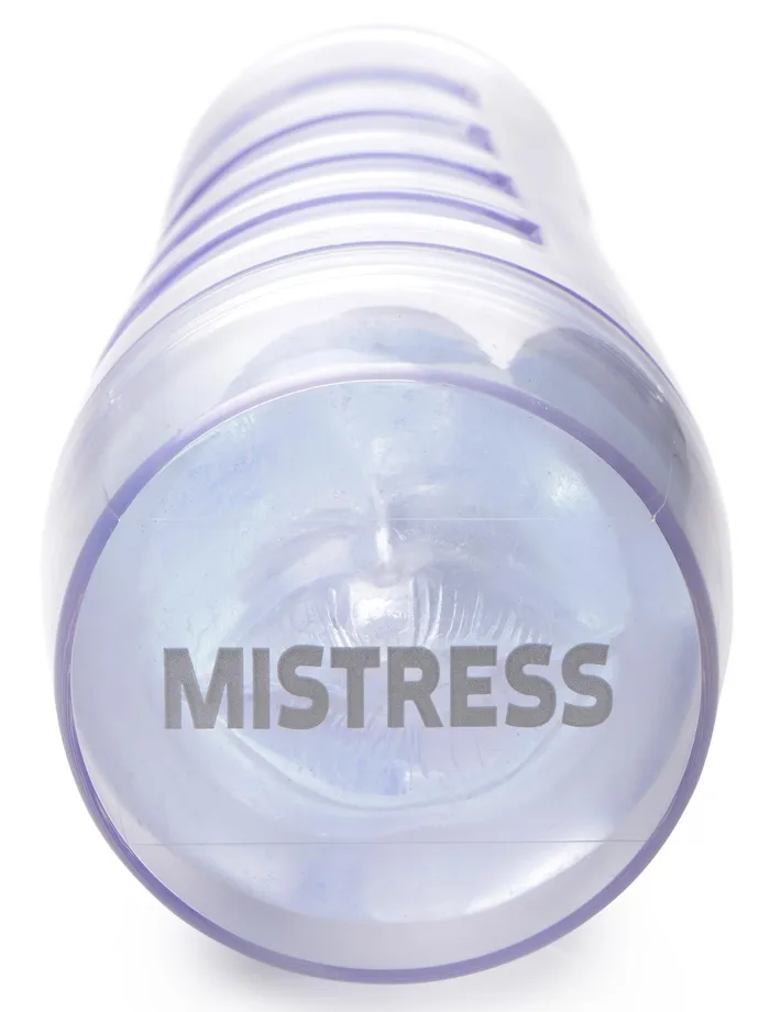 Male Sex Toys Curve Toys Mistress Courtney Diamond Deluxe Mouth Stroker Clear
