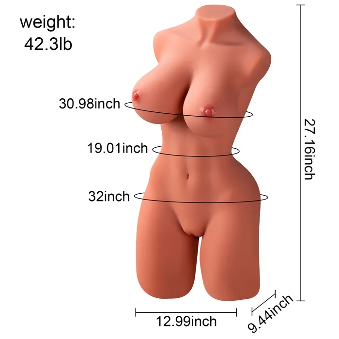 423 LB Female Torso Doll with Intense Suction Sensation Oronova Male Sex Toys 423 LB Female Torso Doll with Intense Suction Sensation Oronova Male Sex Toys