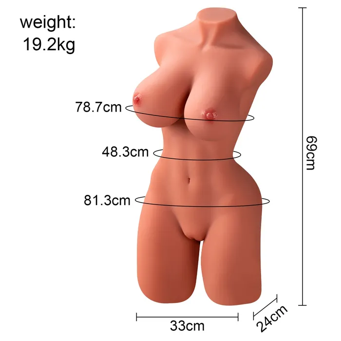 423 LB Female Torso Doll with Intense Suction Sensation Oronova Male Sex Toys 423 LB Female Torso Doll with Intense Suction Sensation Oronova Male Sex Toys