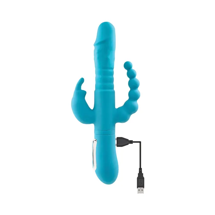 Evolved Vibrators A Thrusting Triple Rabbit Vibrator Evolved Vibrators A Thrusting Triple Rabbit Vibrator