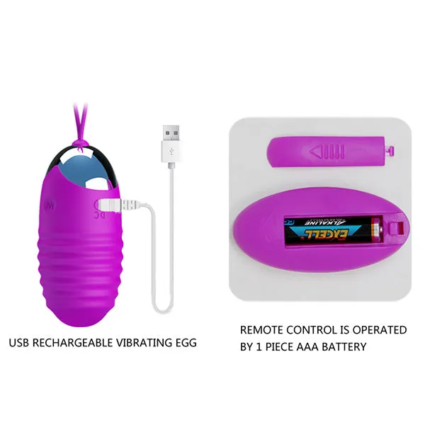 Just Undies Vibrators Pretty Love Jessica Vibrating Egg
