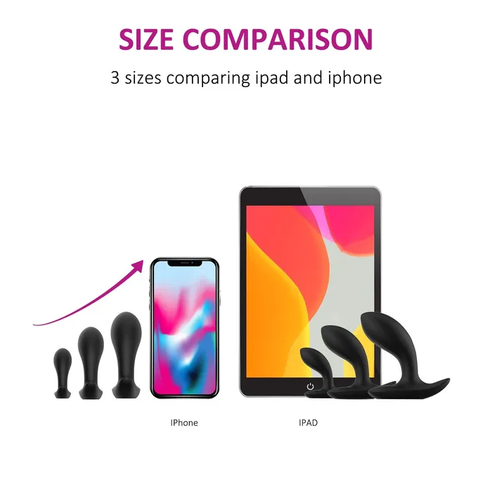 Male Sex Toys Laphwing JP Premium Silicone Butt Anal Plug With AnalFriendly Material Laphwing