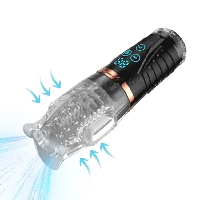 Male Sex Toys MultiFunctional Suction Masturbator with 10 Vibration Patterns Oronova Male Sex Toys MultiFunctional Suction Masturbator with 10 Vibration Patterns Oronova