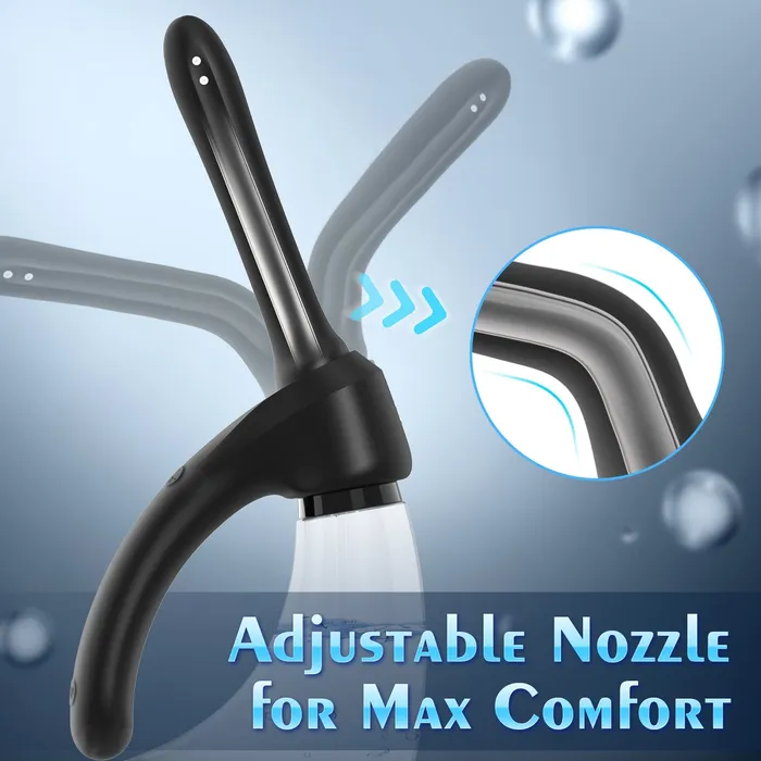 Oronova Anal Electric Enema Bulb Adjustable Nozzle Handle Anal