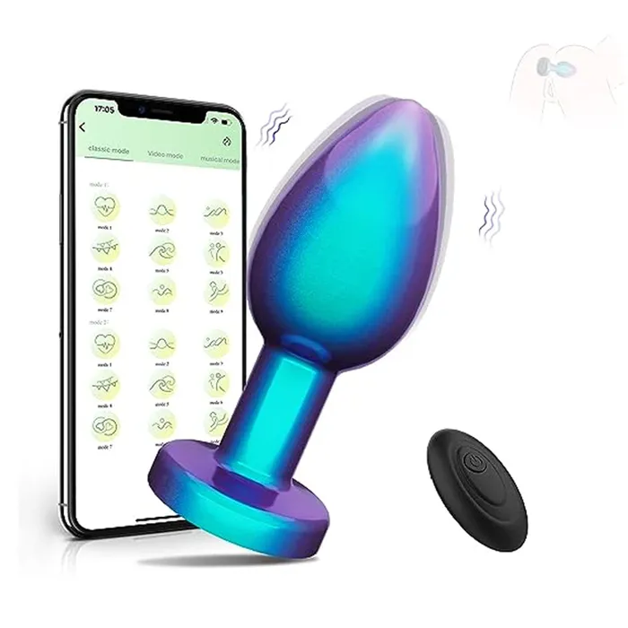 Oronova Male Sex Toys App Vibrating Anal Plug
