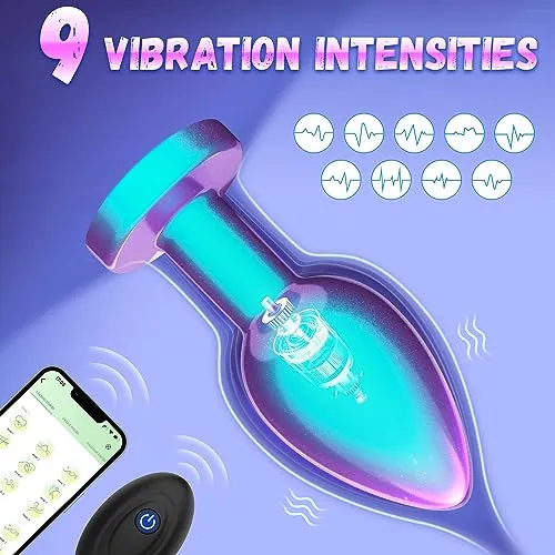 Oronova Male Sex Toys App Vibrating Anal Plug