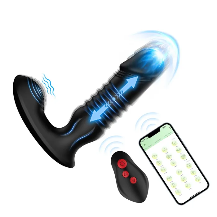 Prostate Massager with Thrusting Vibration Oronova Male Sex Toys