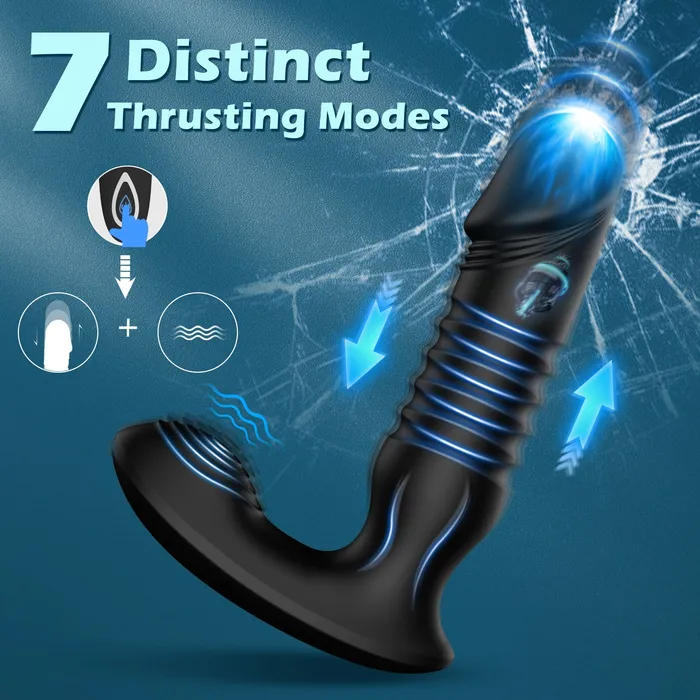 Prostate Massager with Thrusting Vibration Oronova Male Sex Toys