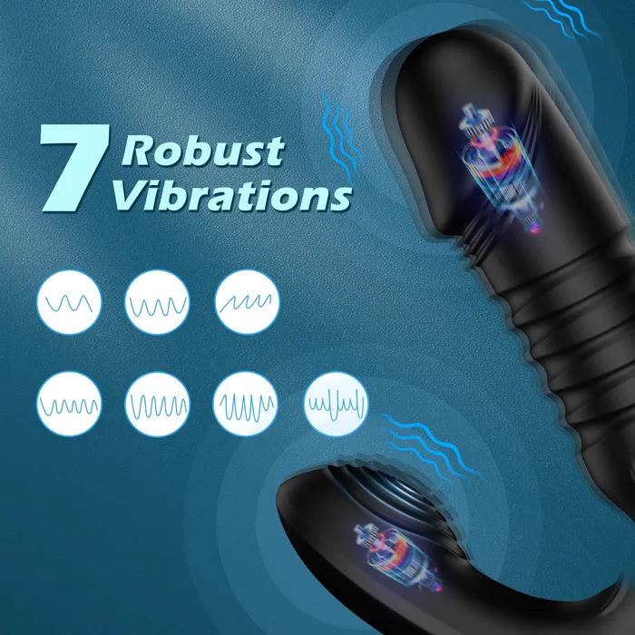 Prostate Massager with Thrusting Vibration Oronova Male Sex Toys