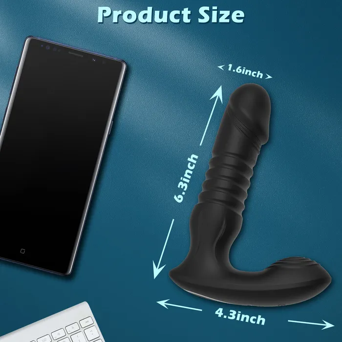Prostate Massager with Thrusting Vibration Oronova Male Sex Toys