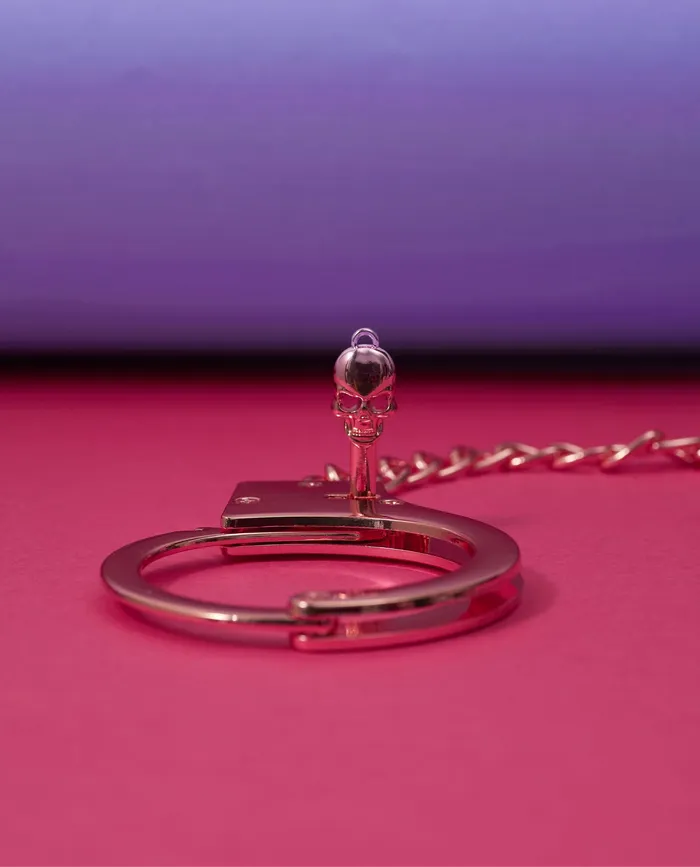 Rose Gold Bondage Hand Cuffs Idea Leather Couples
