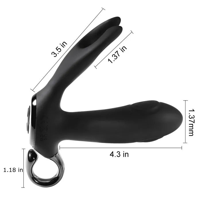 Tapping Prostate Massager Vibrating Hooked Oronova Male Sex Toys