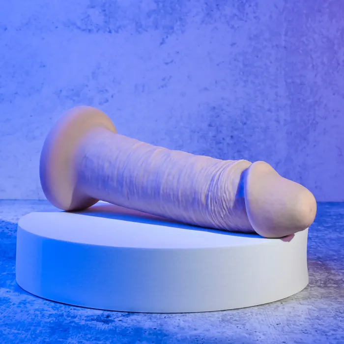 6 Girthy Vibrating Dong Evolved Dildos