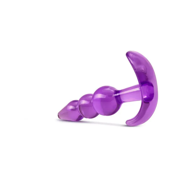 Anal B Yours Triple Bead Anal Plug Purple Blush Anal B Yours Triple Bead Anal Plug Purple Blush