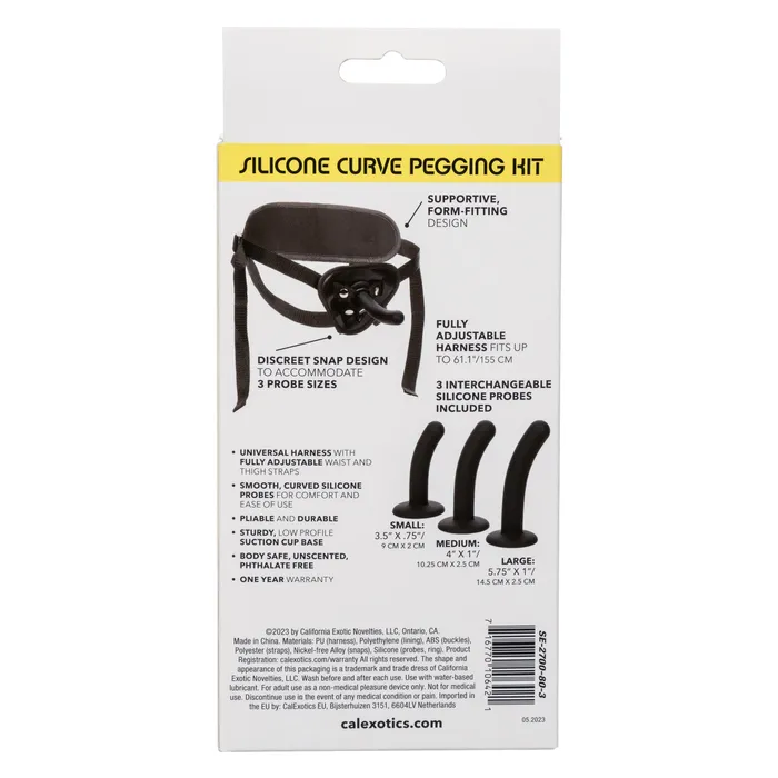 Boundless Silicone Curve Pegging Kit CalExotics Dildos