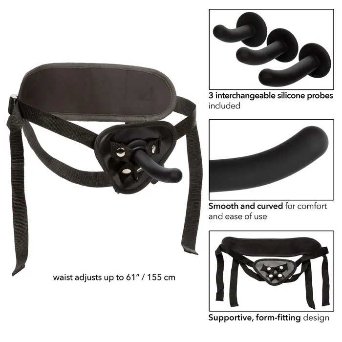 Boundless Silicone Curve Pegging Kit CalExotics Dildos