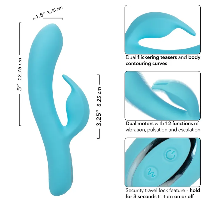 Calexotics Azure Collection Bunny G Vibrators