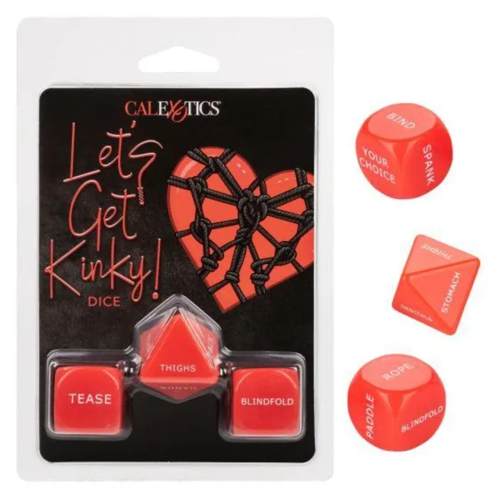 Calexotics Lets Get Kinky Dice CALEXOTICS Vibrators