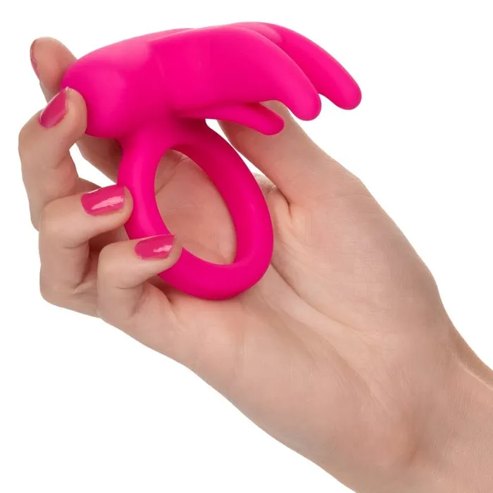 CALEXOTICS Male Sex Toys Calexotics Triple Clit Flicker Silicone Ring
