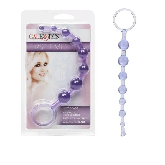 CALIFORNIA EXOTIC NOVELTIES CalExotics First Time Love ANAL BEADS Male Sex Toys