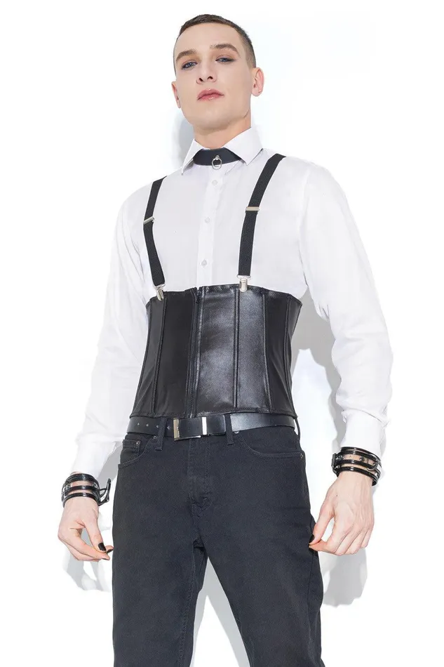 Coquette Couples Metal Boned Waist Cincher