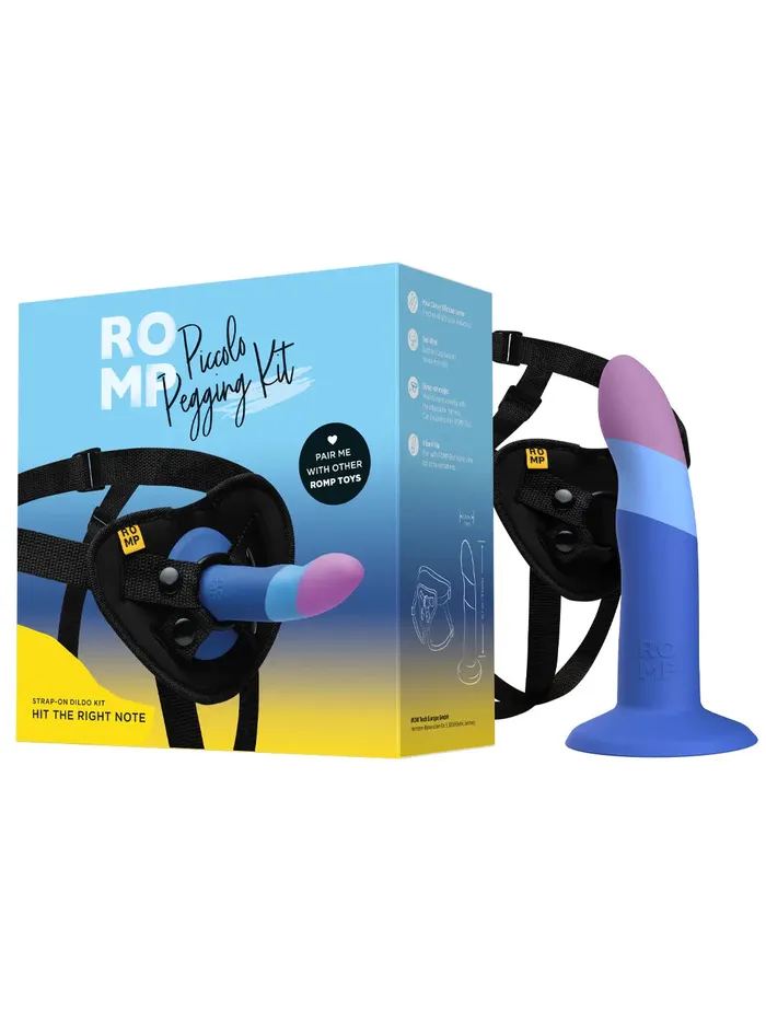 Couples WOW Tech ROMP Piccolo Pegging Kit